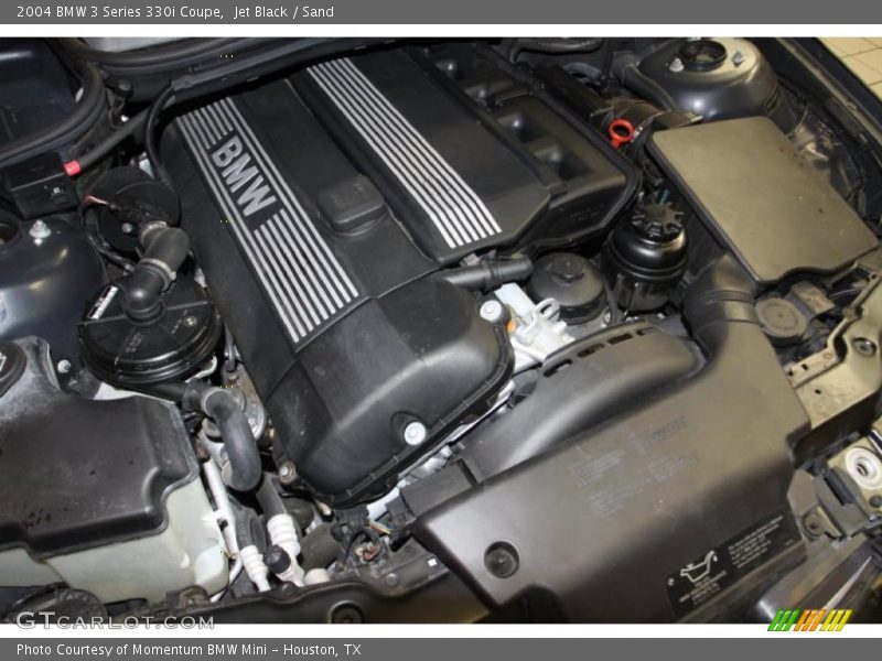 Jet Black / Sand 2004 BMW 3 Series 330i Coupe