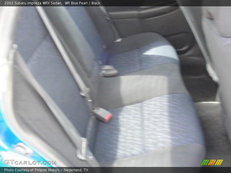 WR Blue Pearl / Black 2002 Subaru Impreza WRX Sedan