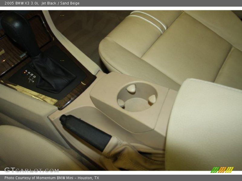 Jet Black / Sand Beige 2005 BMW X3 3.0i