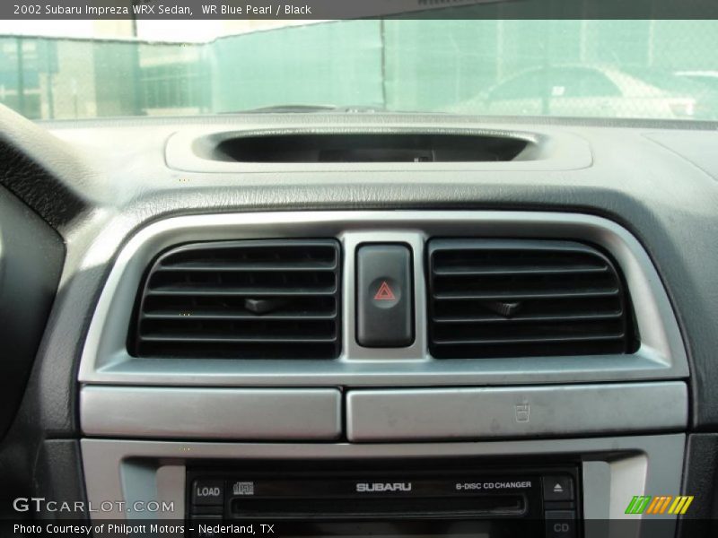 WR Blue Pearl / Black 2002 Subaru Impreza WRX Sedan