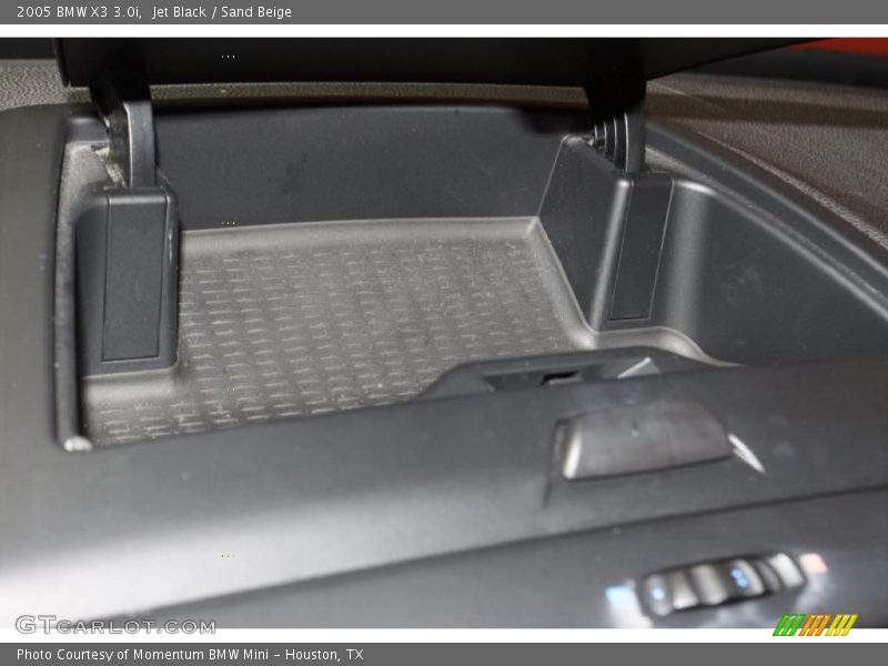 Jet Black / Sand Beige 2005 BMW X3 3.0i