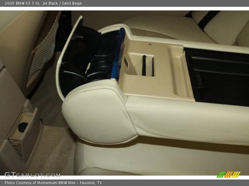 Jet Black / Sand Beige 2005 BMW X3 3.0i