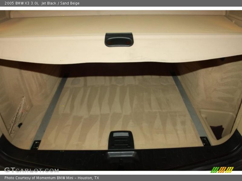 Jet Black / Sand Beige 2005 BMW X3 3.0i