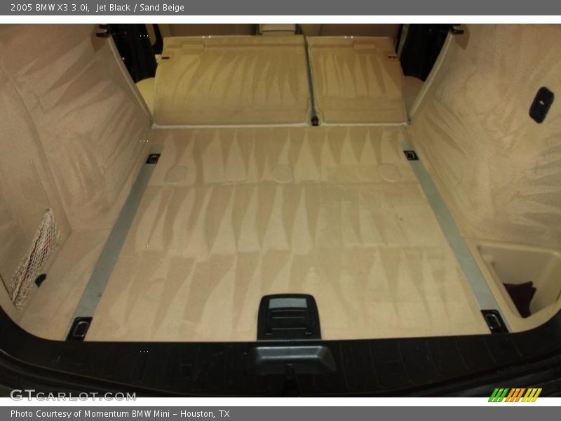 Jet Black / Sand Beige 2005 BMW X3 3.0i