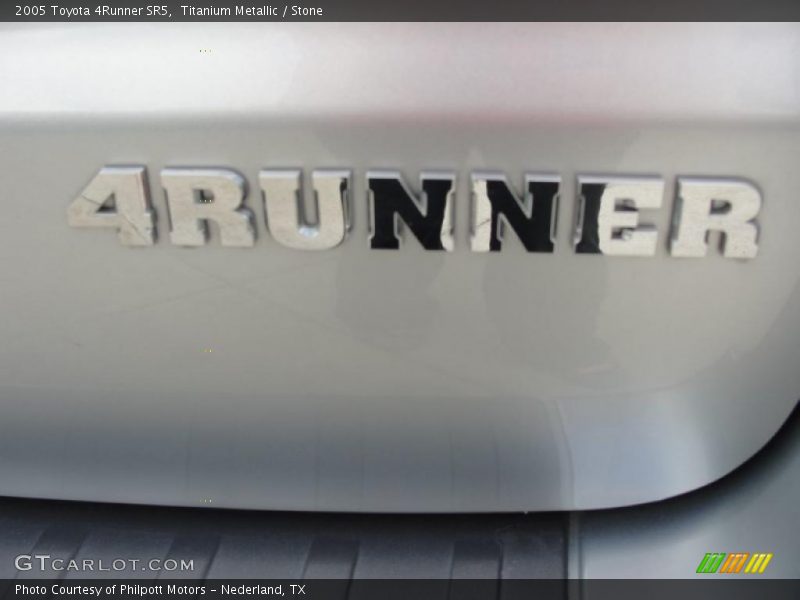 Titanium Metallic / Stone 2005 Toyota 4Runner SR5