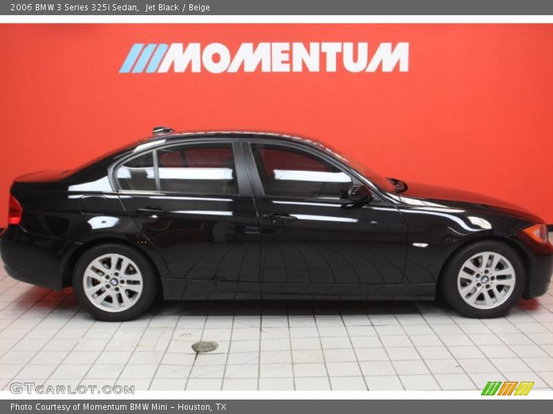 Jet Black / Beige 2006 BMW 3 Series 325i Sedan