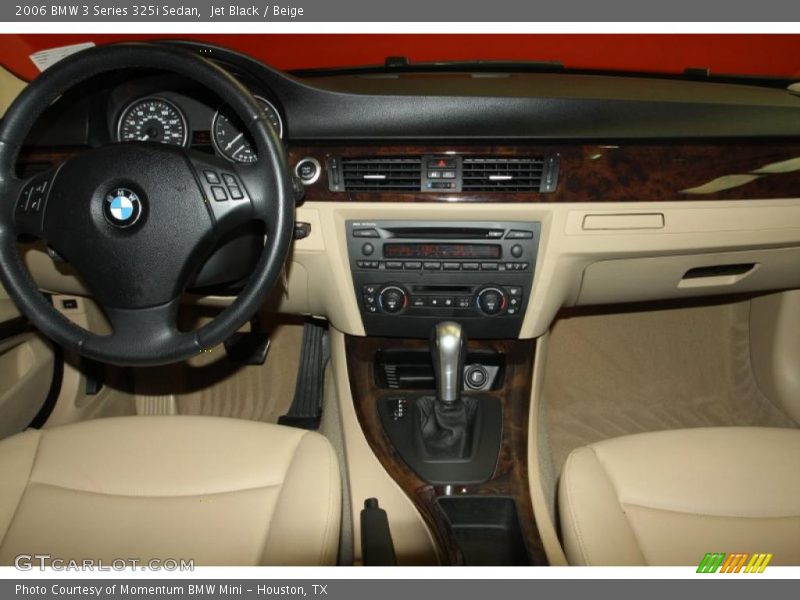 Jet Black / Beige 2006 BMW 3 Series 325i Sedan