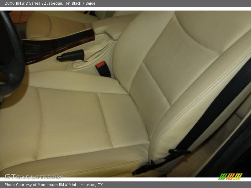 Jet Black / Beige 2006 BMW 3 Series 325i Sedan