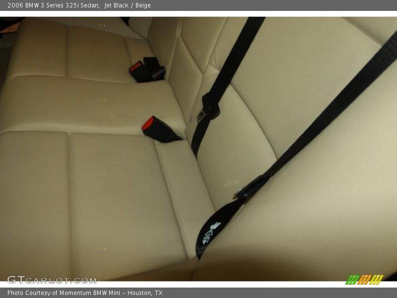 Jet Black / Beige 2006 BMW 3 Series 325i Sedan