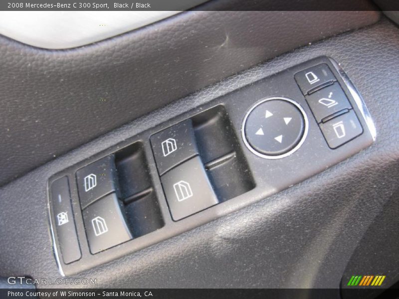 Black / Black 2008 Mercedes-Benz C 300 Sport