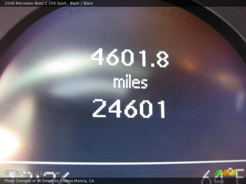 Black / Black 2008 Mercedes-Benz C 300 Sport
