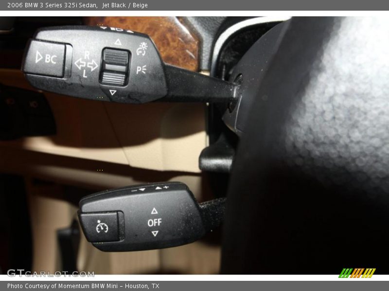 Jet Black / Beige 2006 BMW 3 Series 325i Sedan