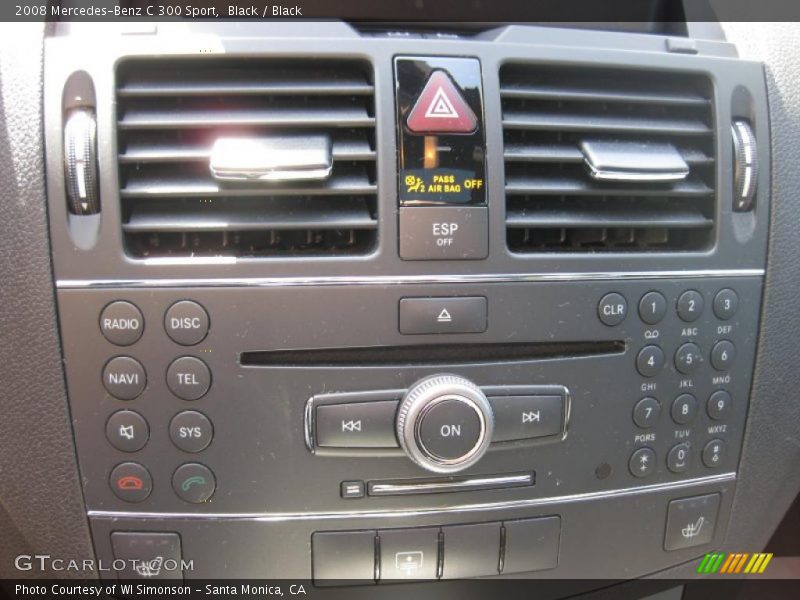 Black / Black 2008 Mercedes-Benz C 300 Sport