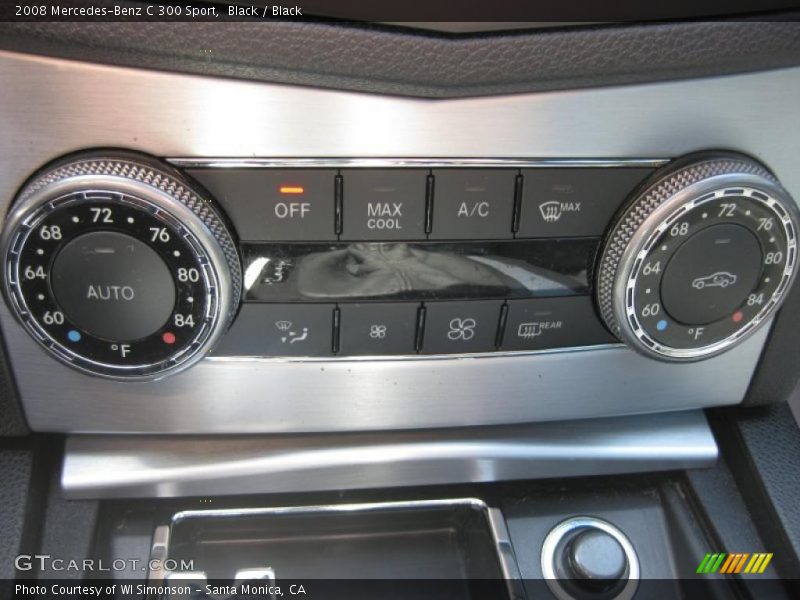 Black / Black 2008 Mercedes-Benz C 300 Sport