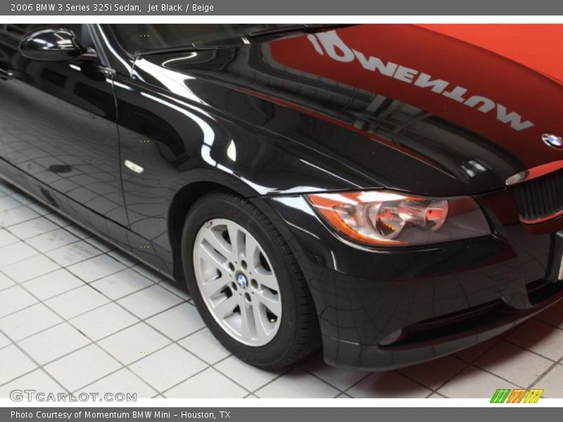Jet Black / Beige 2006 BMW 3 Series 325i Sedan