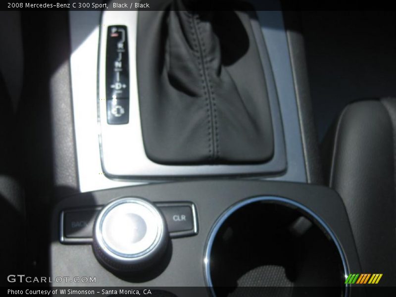 Black / Black 2008 Mercedes-Benz C 300 Sport