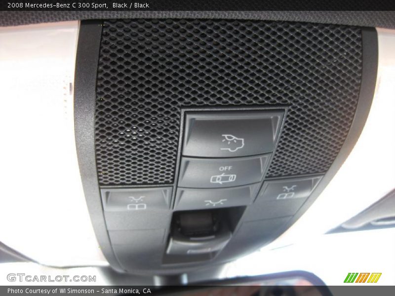 Black / Black 2008 Mercedes-Benz C 300 Sport