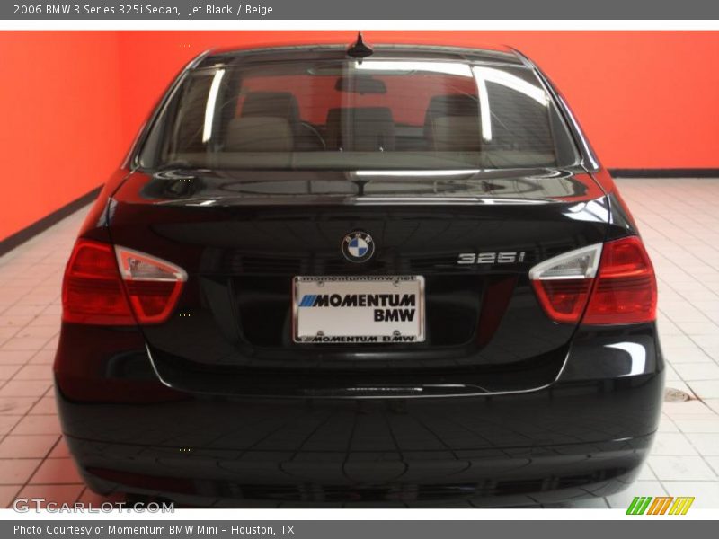 Jet Black / Beige 2006 BMW 3 Series 325i Sedan