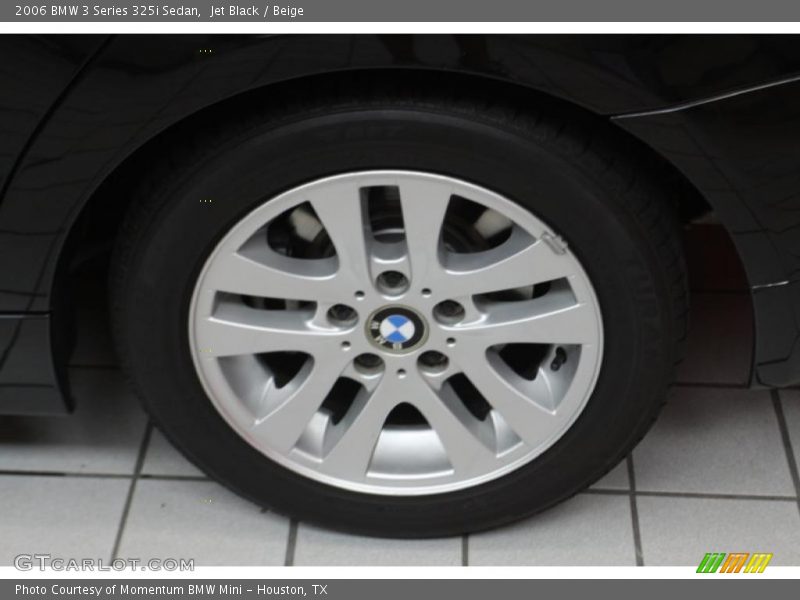 Jet Black / Beige 2006 BMW 3 Series 325i Sedan
