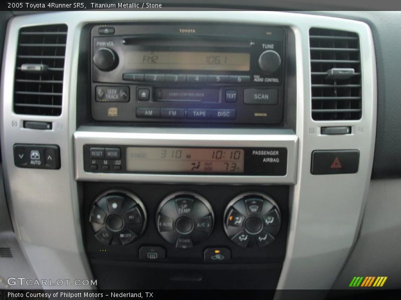 Titanium Metallic / Stone 2005 Toyota 4Runner SR5