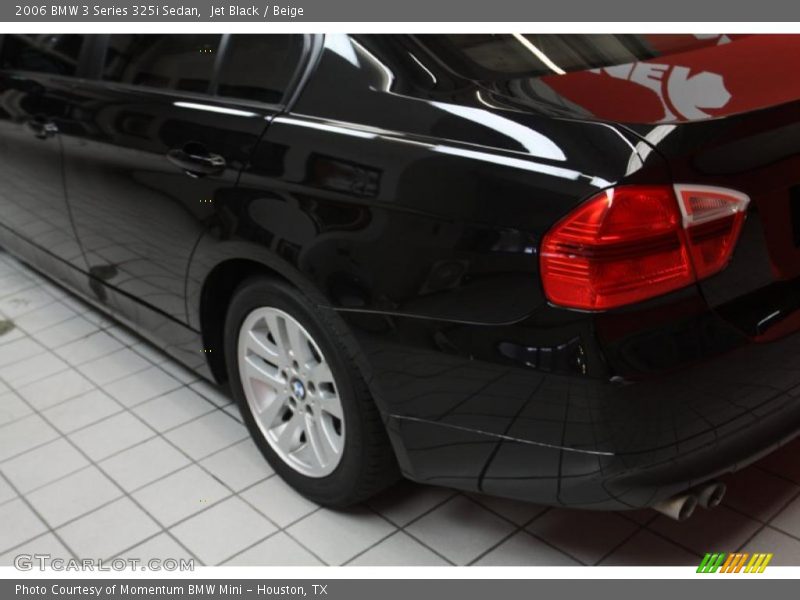 Jet Black / Beige 2006 BMW 3 Series 325i Sedan
