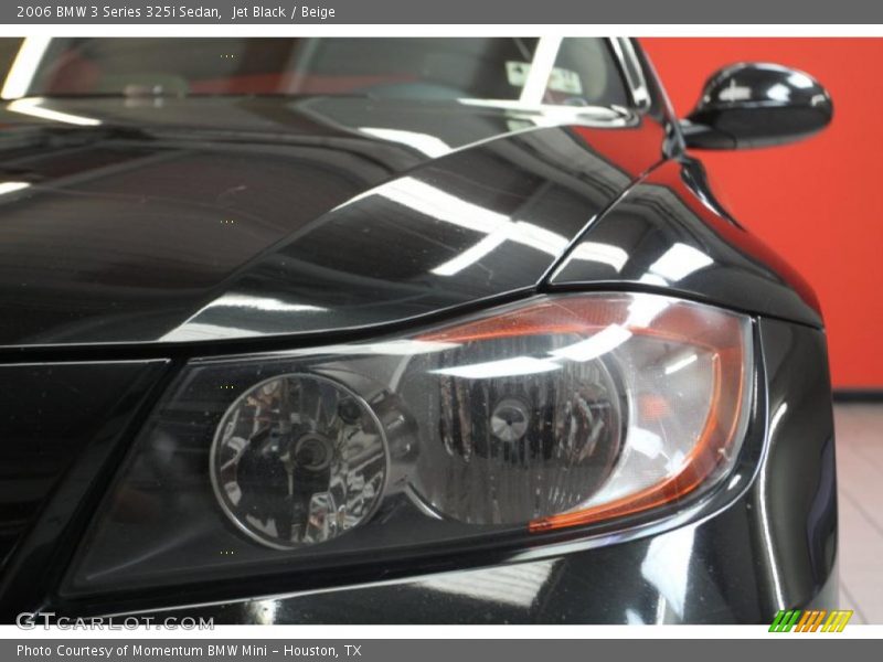 Jet Black / Beige 2006 BMW 3 Series 325i Sedan