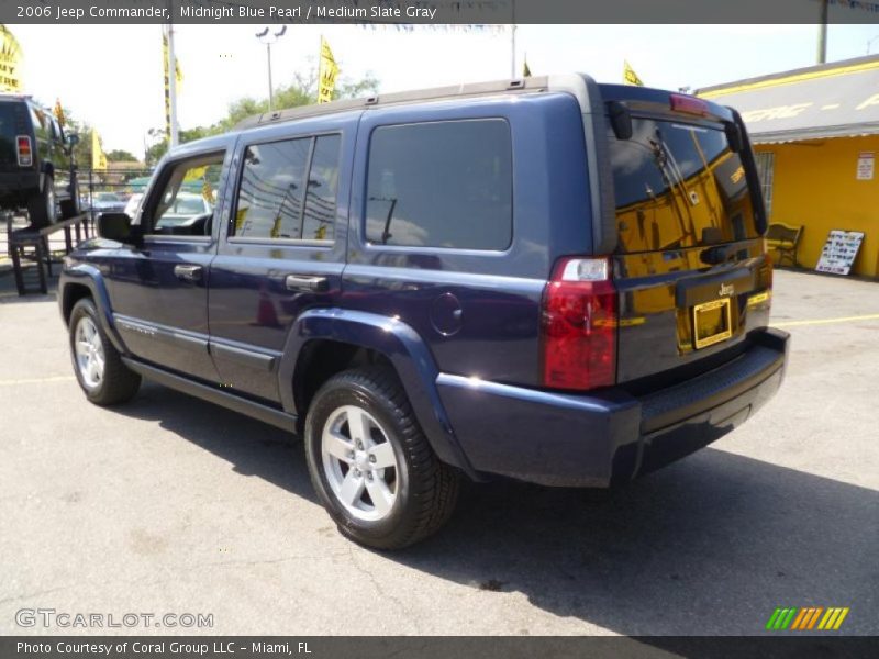 Midnight Blue Pearl / Medium Slate Gray 2006 Jeep Commander