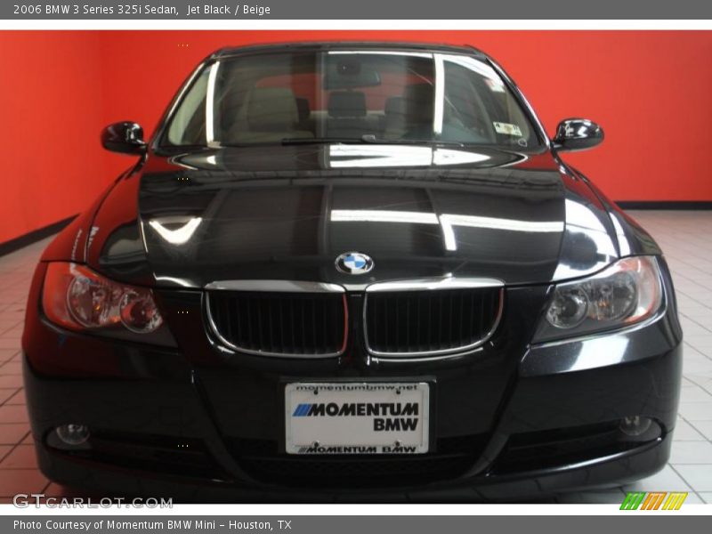 Jet Black / Beige 2006 BMW 3 Series 325i Sedan