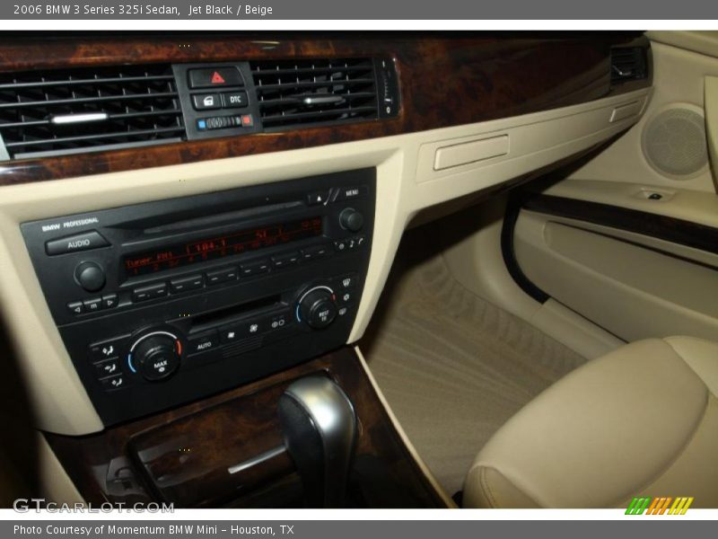 Jet Black / Beige 2006 BMW 3 Series 325i Sedan
