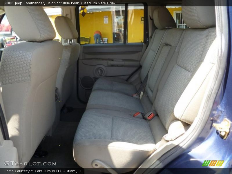 Midnight Blue Pearl / Medium Slate Gray 2006 Jeep Commander