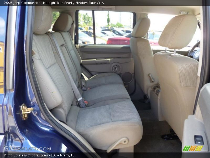 Midnight Blue Pearl / Medium Slate Gray 2006 Jeep Commander