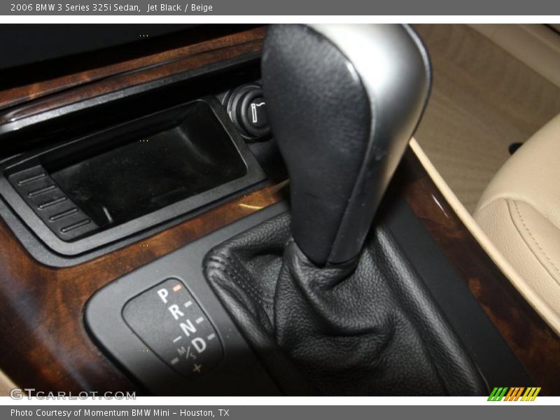 Jet Black / Beige 2006 BMW 3 Series 325i Sedan