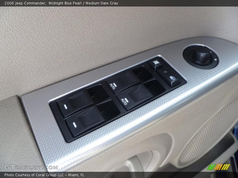 Midnight Blue Pearl / Medium Slate Gray 2006 Jeep Commander