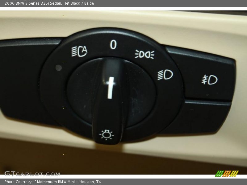 Jet Black / Beige 2006 BMW 3 Series 325i Sedan