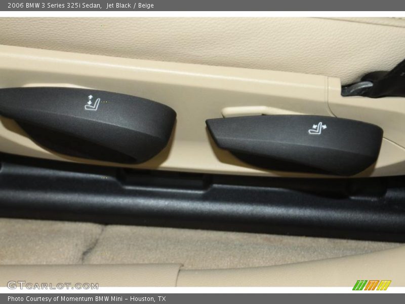 Jet Black / Beige 2006 BMW 3 Series 325i Sedan