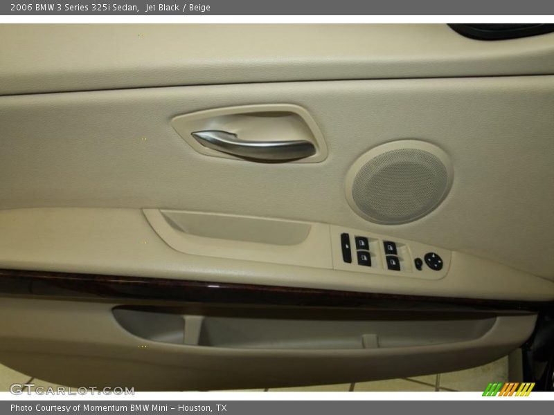 Jet Black / Beige 2006 BMW 3 Series 325i Sedan