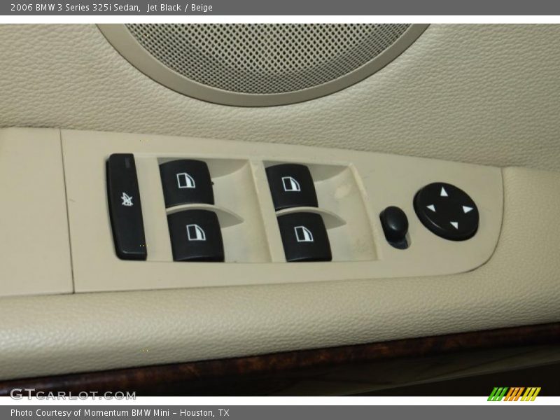 Jet Black / Beige 2006 BMW 3 Series 325i Sedan