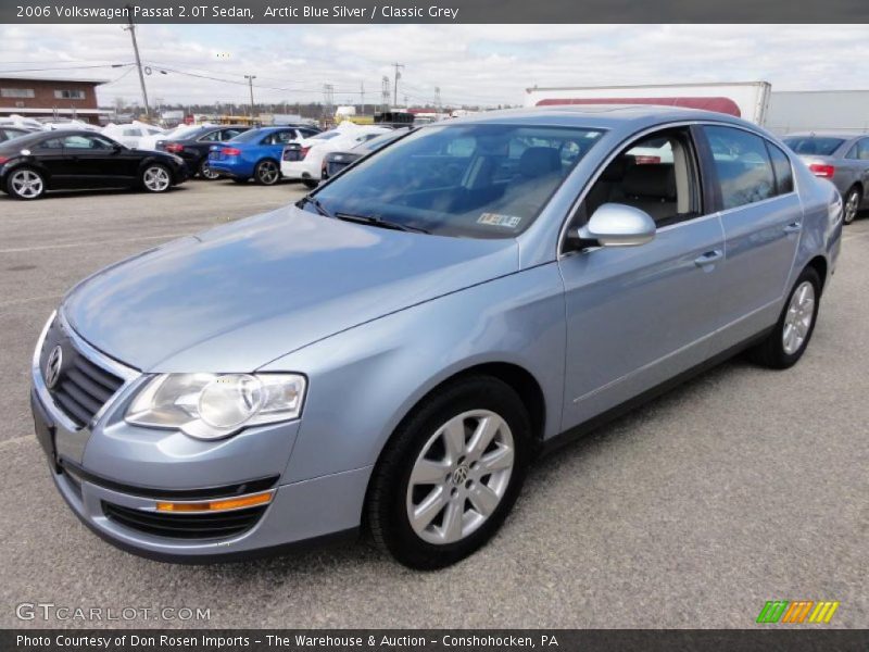 Arctic Blue Silver / Classic Grey 2006 Volkswagen Passat 2.0T Sedan