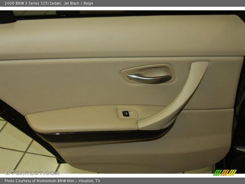 Jet Black / Beige 2006 BMW 3 Series 325i Sedan