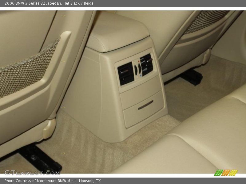 Jet Black / Beige 2006 BMW 3 Series 325i Sedan