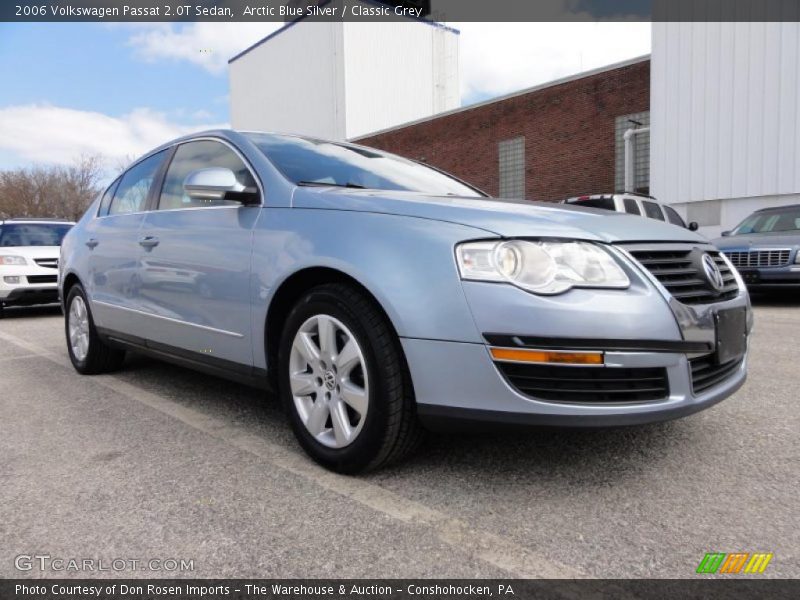 Arctic Blue Silver / Classic Grey 2006 Volkswagen Passat 2.0T Sedan
