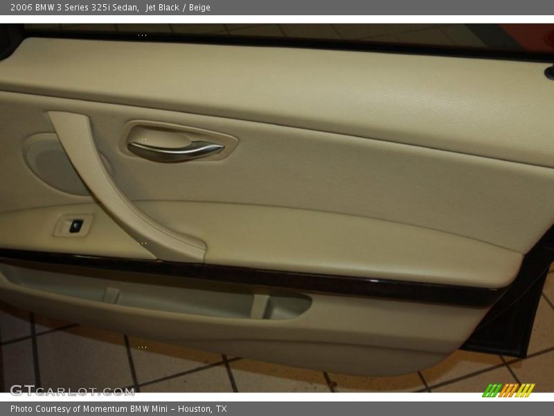 Jet Black / Beige 2006 BMW 3 Series 325i Sedan