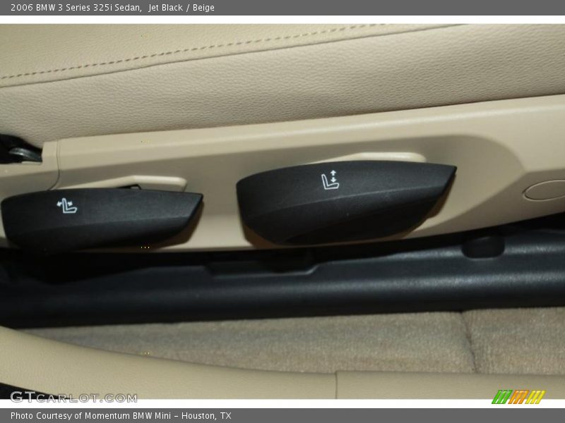 Jet Black / Beige 2006 BMW 3 Series 325i Sedan