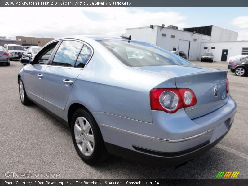 Arctic Blue Silver / Classic Grey 2006 Volkswagen Passat 2.0T Sedan