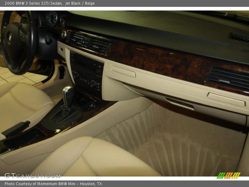 Jet Black / Beige 2006 BMW 3 Series 325i Sedan