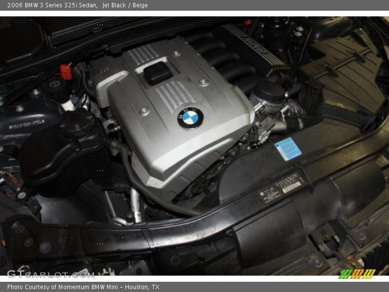 Jet Black / Beige 2006 BMW 3 Series 325i Sedan