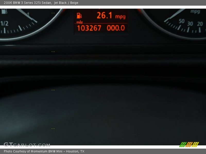 Jet Black / Beige 2006 BMW 3 Series 325i Sedan