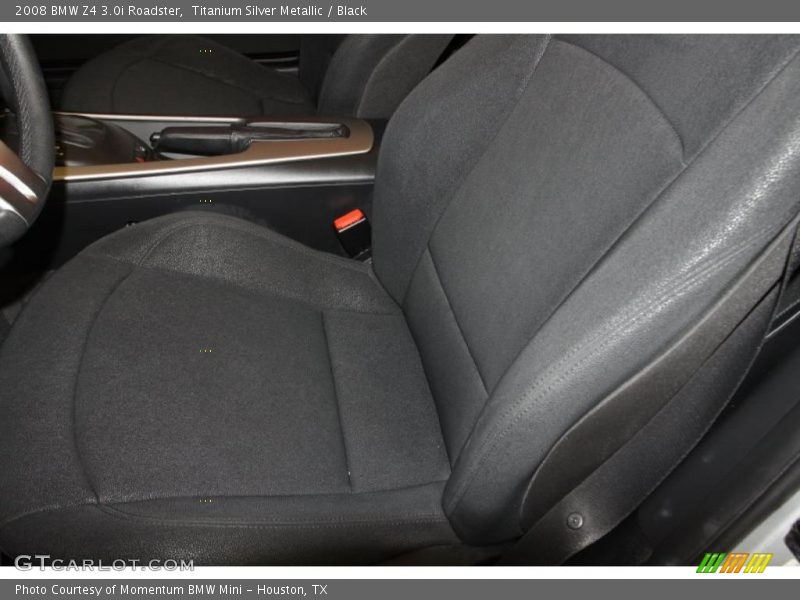 Titanium Silver Metallic / Black 2008 BMW Z4 3.0i Roadster