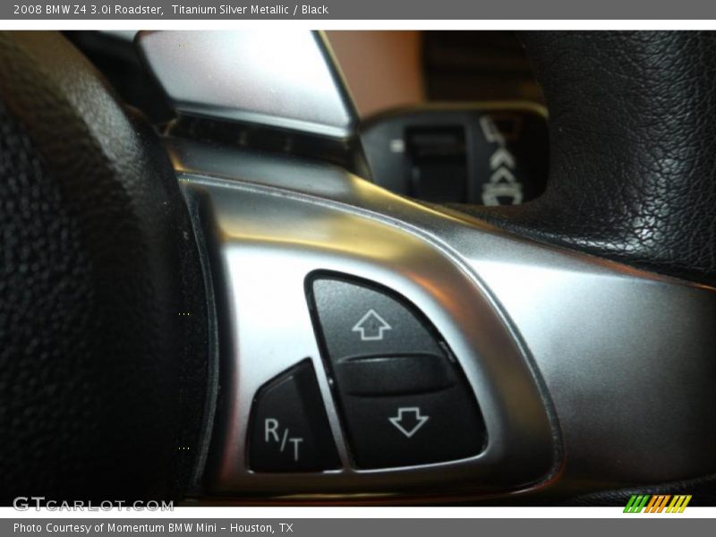 Titanium Silver Metallic / Black 2008 BMW Z4 3.0i Roadster