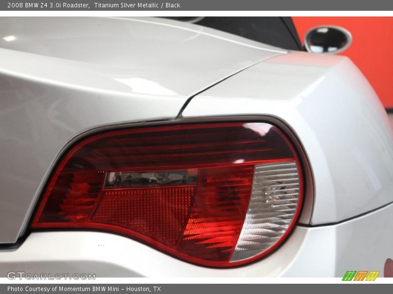 Titanium Silver Metallic / Black 2008 BMW Z4 3.0i Roadster